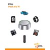 Pilas LR1130 alcalinas, pack x 10 unidades
