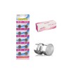 Pilas LR44 AG13 alcalinas, pack x 10 unidades