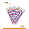 Pilas LR44 AG13 alcalinas, pack x 10 unidades