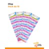 Pilas LR626 AG4 alcalinas, pack x 10 unidades