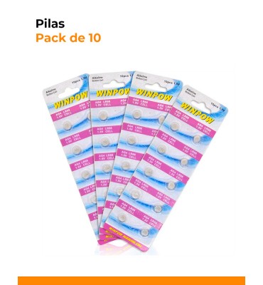 Pilas LR626 en packs de 10...