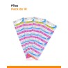 Pilas LR626 AG4 alcalinas, pack x 10 unidades