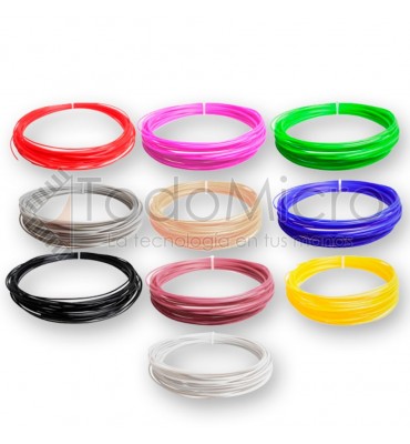 Filamento ABS 1.75mm 1kg 305m para impresora 3D