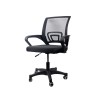 Silla ergonómica de oficina con base plástica