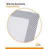 Pack x2 Sillas Ergonómicas de Oficina, Base Metálica