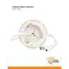 Cámara domo BNC 2MP 1080P con 24 LED IR, para interior