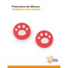 Protectores antideslizantes PS X2, silicona 18mm 1g