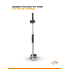 Dispenser porta rollo film stretch ajustable, embalaje