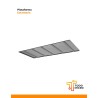 Plataforma para estanteria rack 300kg 60 x 100cm Montaje sin tornillos