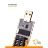 Programador CH341A con zócalo ZIF para EEPROM y BIOS