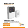 Timbre Inteligente WiFi con Cámara y Videollamada