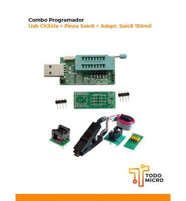 Combo Programador Usb...
