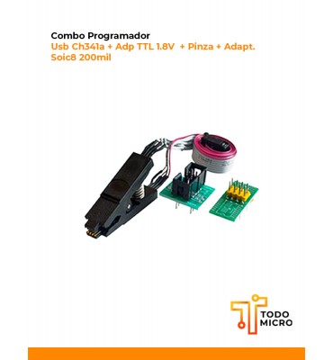 Combo Programador Usb...