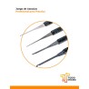 Set de ganzúas profesional 27 piezas para práctica