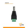 Adaptador plug macho a bornera para 12, 24 o 48 VCC