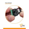 Pinza SOIC8 con cable y adaptador a encapsulado DIP8