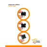 Adaptador SOIC8 a DIP8 150 mil para programadores