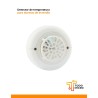 Detector de Temperatura y Calor AW-CTD382 con Base