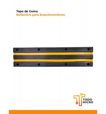 Tope de Goma Reflectivo...