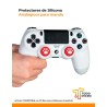 Protectores antideslizantes PS X4, silicona 18mm 1g