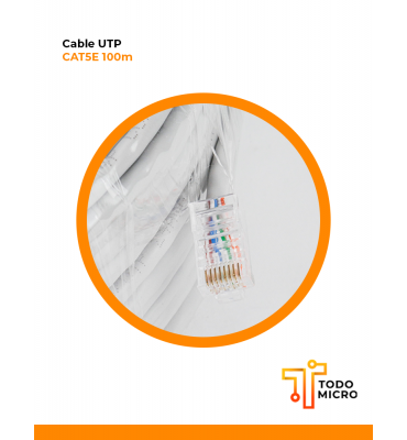 Cable UTP CAT5E 100m 24AWG...