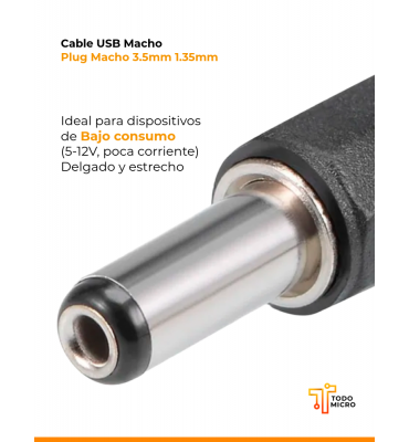 Cable USB Macho - Plug...