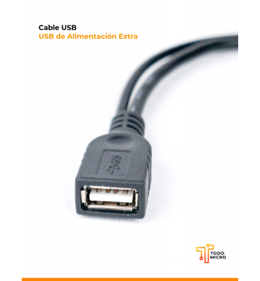 Cable Usb con USB de...