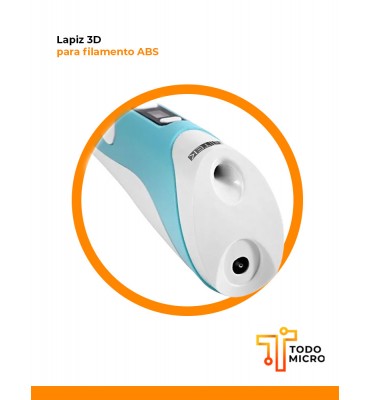Lapiz 3D para filamento...