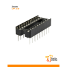 Zócalo DIP 2x10 (20 pines) para circuito integrado