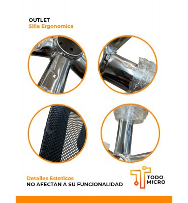 4 Sillas Ergonómica ideal...