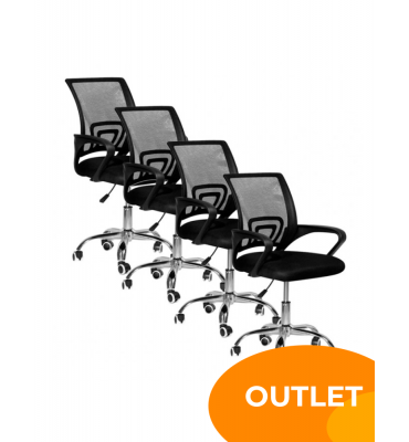 4 Sillas Ergonómica ideal...