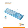 Combo Mouse + Teclado semi mecanico  RGB
