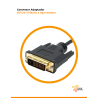 Adaptador activo DVI 24+1 macho a VGA hembra