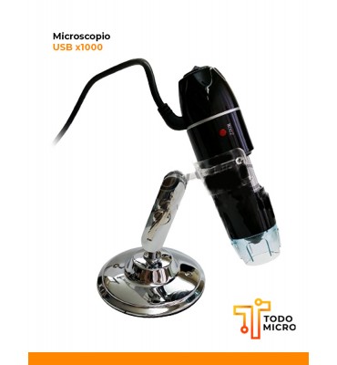 Microscopio Usb 1000x