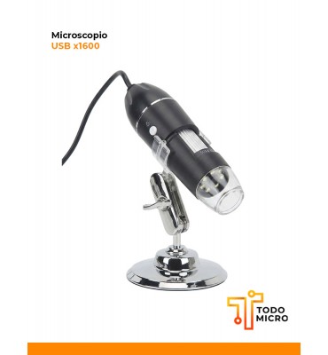 Microscopio Digital Usb 1600x