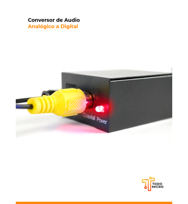 Conversor audio analógico a...