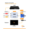 Conversor de video AV a VGA, plug and play