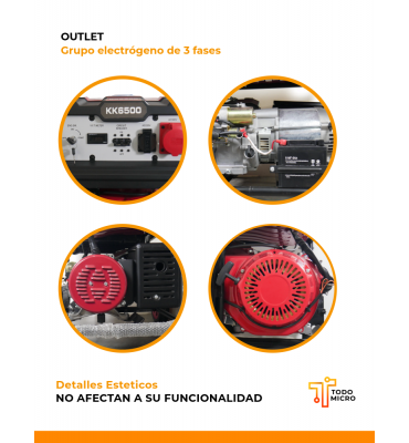 Grupo electrógeno Gasolina...