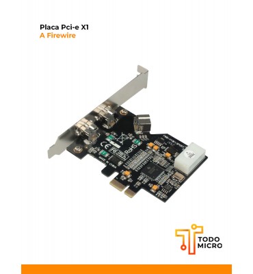 Placa Pci-e X1 A Firewire...