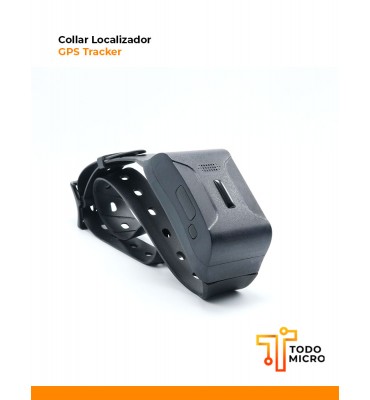 Collar localizador GPS...