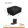 Bolsa de compresión al vacío reutilizable para viajes