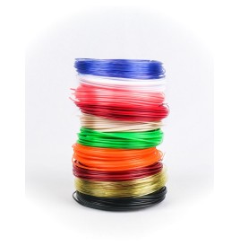 Filamento PLA para Lápiz 3D, Pack 100 m 10 Colores