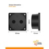 Sensor Ultrasónico Nivel de Agua WiFi IP65