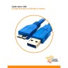 Cable micro USB 3.0 tipo B a USB A para discos
