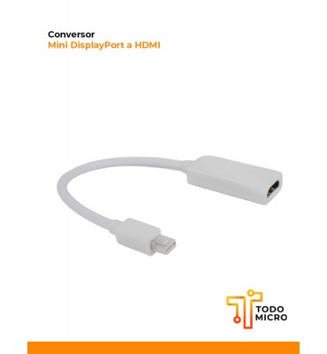 Conversor Mini DisplayPort...