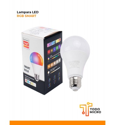 Lampara LED 9W RGB SMART...