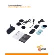 Intercomunicador EJEAS V6-Pro, 800 m y 12 horas de uso