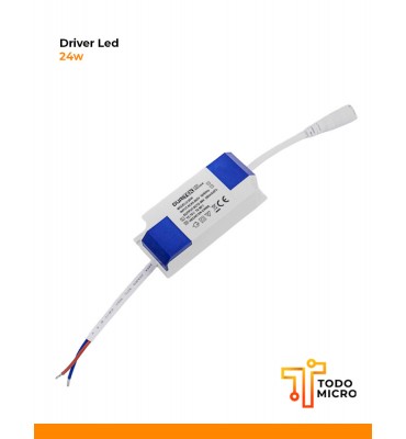 Driver Led 24w Fuente Panel...