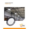 Campana industrial LED UFO 200W IP65 galpón