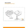 Báscula digital colgante 40 kg para correo y equipaje